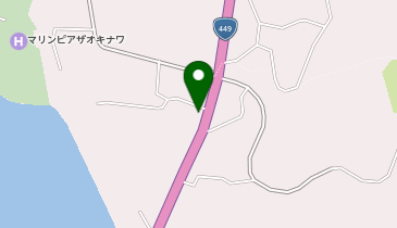 沖縄しゃぶしゃぶ もとぶ美ら海店の地図画像