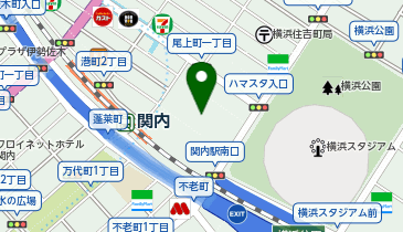 ワンダリア横浜の地図画像