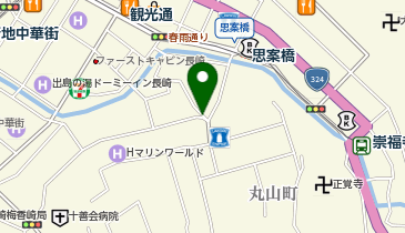 見返り柳の地図画像