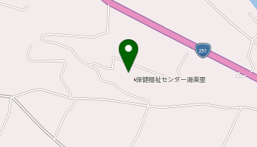 布津福祉センター「湯楽里」の地図画像