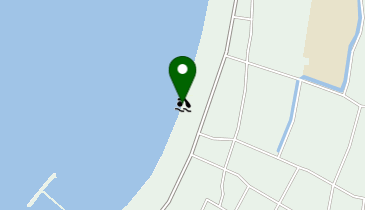 石田浜海水浴場の地図画像