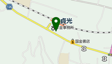 栗尾商店の地図画像
