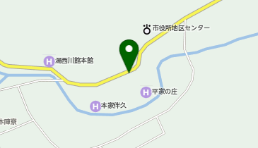 民宿・お土産・お食事処 山島屋の地図画像