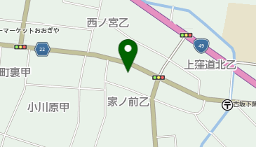 会津高砂屋の地図画像