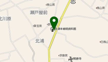 会津本郷せと市の地図画像