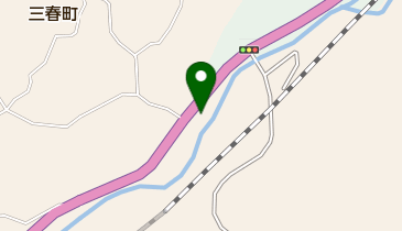三春茶屋の地図画像