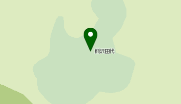 熊沢田代の地図画像