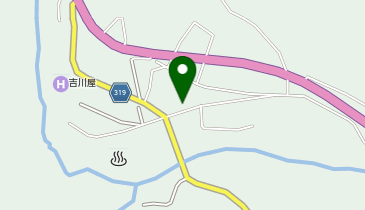 天王寺穴原湯の地図画像