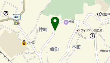 凸凹堂 成田の地図画像