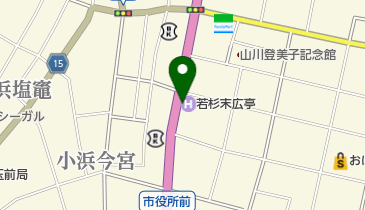 若杉 末広亭の地図画像