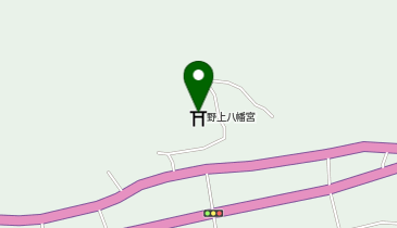 野上八幡宮の地図画像