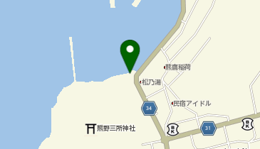 御船足湯の地図画像