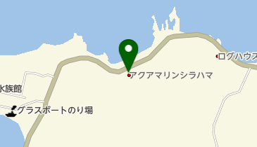 ダイブリゾート アクアマリンシラハマの地図画像