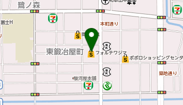 フュージョンミュージアムの地図画像