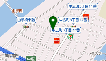 らぁめん 紺屋の地図画像