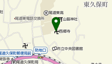 西郷寺の地図画像
