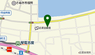 平賀源内記念館の地図画像