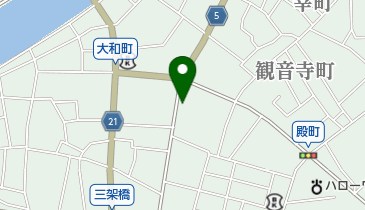 白栄堂 柳町本店の地図画像