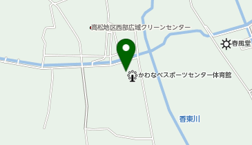 高松市かわなべスポーツセンターの地図画像