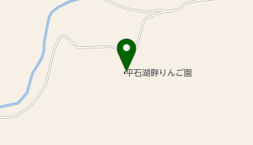 湖畔りんご園の地図画像