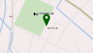 100の湯の地図画像