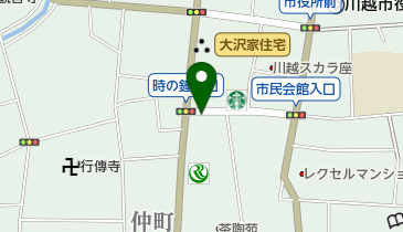 鐘つきうどん きんちょうの地図画像