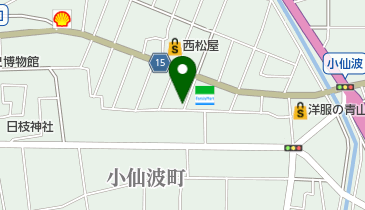 禅味 はすみの地図画像