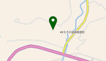 まむろ川温泉梅里苑の地図画像