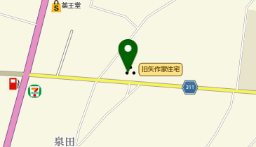 旧矢作家住宅の地図画像