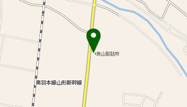 奥山製麸所の地図画像