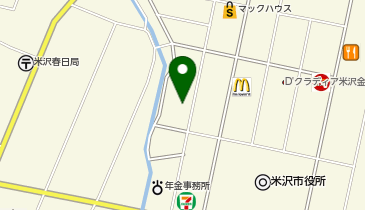 茶蔵 米沢店の地図画像