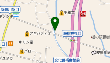 有限会社すいた扇子の地図画像