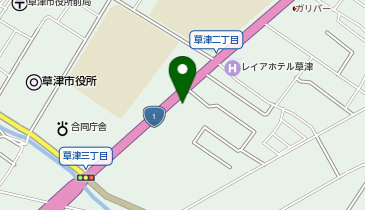 焼肉の名門 天壇 草津店の地図画像