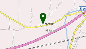 木ノ根神社の地図画像