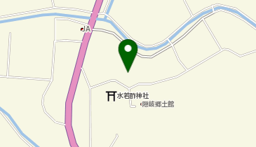 五箇創生館の地図画像