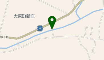 大東町赤川流域のほたるの地図画像