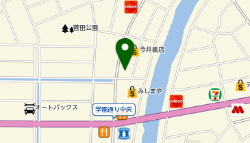 澤井珈琲 松江店の地図画像