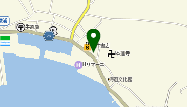 牛窓かまぼこ屋 中光商店 牛窓本店の地図画像