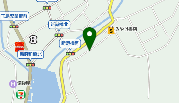 倉敷市旧柚木家住宅(西爽亭)の地図画像