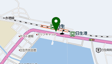 日生諸島みかん狩り(鹿久居島・頭島・鴻島)の地図画像