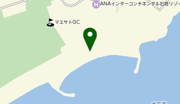 マエサトビーチの地図画像