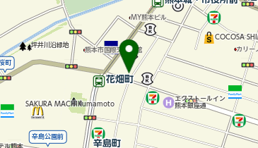 天草瓢六の地図画像