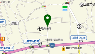 民芸茶房 やまが門前美術館の地図画像