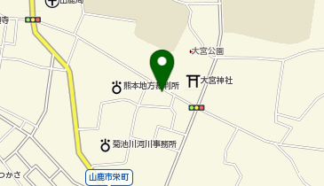 熊本屋の地図画像