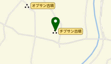 チブサン古墳の地図画像