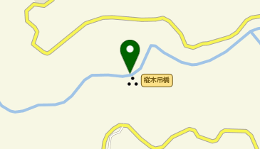 樅木の吊橋の地図画像