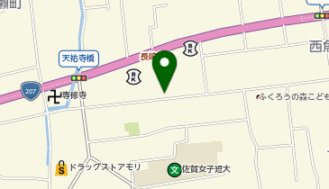副島硝子工業株式会社(肥前びーどろ)の地図画像