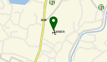 宗隣寺庭園・竜心庭の地図画像