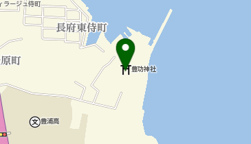 豊功神社の地図画像