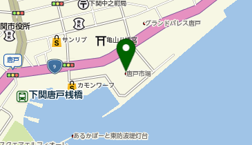 魚重 唐戸市場店の地図画像